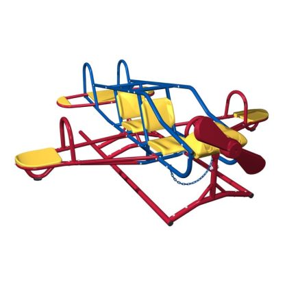 Outdoor Play |  Ace Flyer Multi-color Airplane Outdoor Teeter-totter Outdoor Play Outdoor Play