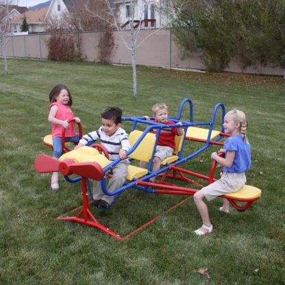 Outdoor Play |  Ace Flyer Multi-color Airplane Outdoor Teeter-totter Outdoor Play Outdoor Play