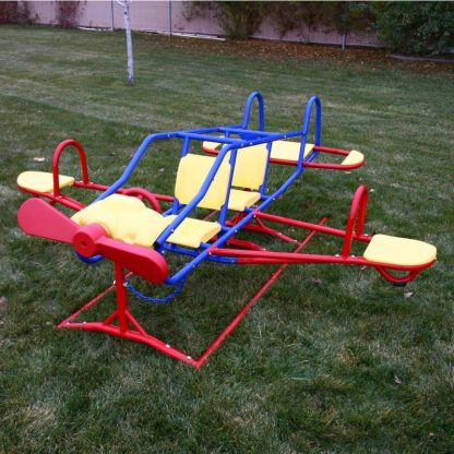 Outdoor Play |  Ace Flyer Multi-color Airplane Outdoor Teeter-totter Outdoor Play Outdoor Play