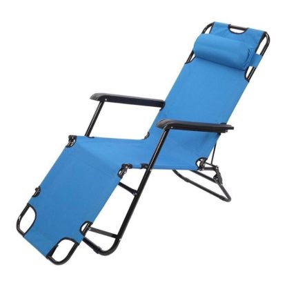 Outdoor Play |  Adjustable Patio Lounge Chair with Pillow Outdoor Play Outdoor Play