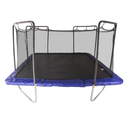 Outdoor Play |  Blue 15′ Square Trampoline with Enclosure Outdoor Play Outdoor Play