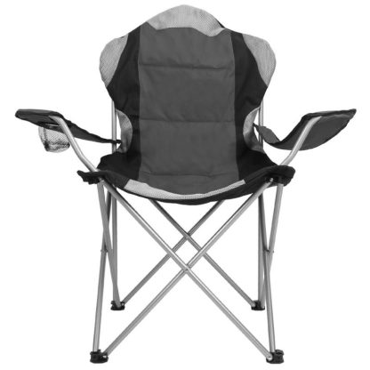 Outdoor Play |  Foldable Heavy Duty Camping Chair Outdoor Play Blue/Grey/Red