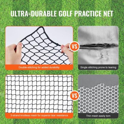 Outdoor Play |  Golf Net Sports Netting Barrier for Backyard Driving Training Swing (Net Only) Outdoor Play Outdoor Play