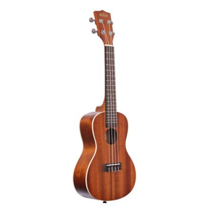 Outdoor Play |  Kala Satin Mahogany Concert Ukulele with White Binding (KA-C),Brown Outdoor Play Brown