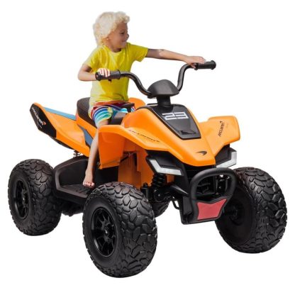 Outdoor Play |  Kids Ride on ATV, 24V Battery Powered Kids Electric Vehicle Outdoor Play Outdoor Play