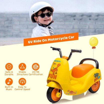 Outdoor Play |  Kids Ride On Motorcycle for Kids 3-6 Years Boys Girls Outdoor Play Outdoor Play