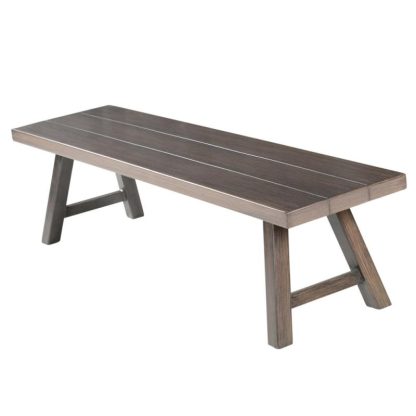 Outdoor Play |  Marina – Patio Backless Bench – Brown Outdoor Play Outdoor Play