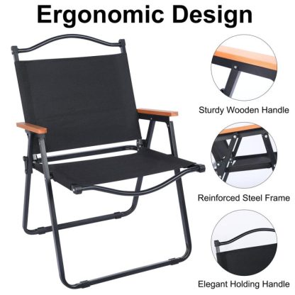 Outdoor Play |  Outdoor Folding Camping Chair With Handle and Storage Bag Outdoor Play Outdoor Play