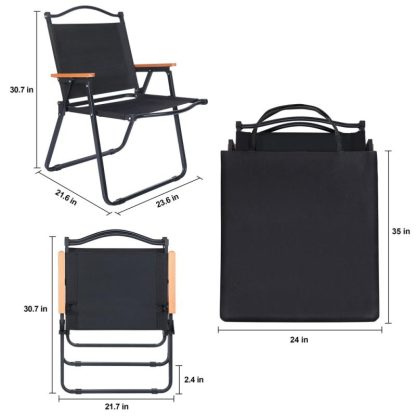 Outdoor Play |  Outdoor Folding Camping Chair With Handle and Storage Bag Outdoor Play Outdoor Play