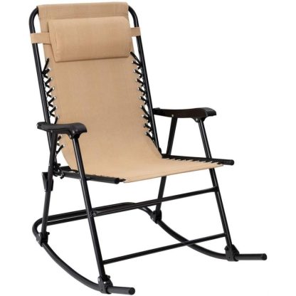 Outdoor Play |  Patio Rocking Chair Zero Gravity Chair Outdoor Folding Recliner Foldable Lounge Chair Outdoor Pool Chair Outdoor Play Outdoor Play