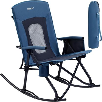 Outdoor Play |  Portable Outdoor Rocker with High Back Hard Armrests Carry Bag Outdoor Play Outdoor Play