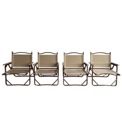 Outdoor Play |  Set of 4 Foldable and Portable Chairs with Armrests Outdoor Play Outdoor Play