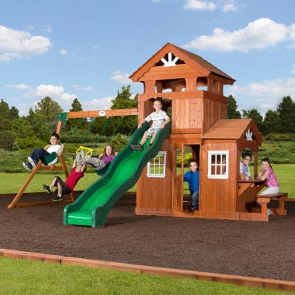 Outdoor Play |  Shenandoah All Cedar Swingset Outdoor Play Outdoor Play