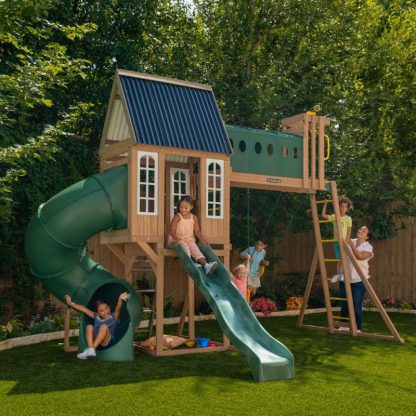 Outdoor Play |  Skyway Resort Wooden Outdoor Swing Set / Playset Outdoor Play Outdoor Play