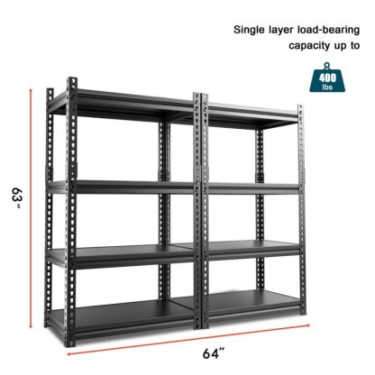 Outdoor Play |  Storage Shelves Unit, Heavy Duty Metal Shelving, 2 pack Outdoor Play Outdoor Play