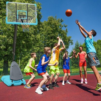 Outdoor Play |  Use For Outdoor Height Adjustable 7.5 To 10Ft Basketball Hoop 44 Inch Backboard Outdoor Play Outdoor Play