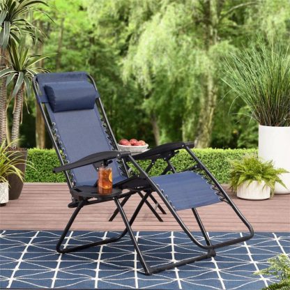 Outdoor Play |  Zero Gravity Chair Lounger, 2 Pack Outdoor Play Black/Dark Blue/Grey/Red/Off White