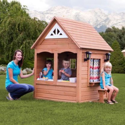 Outdoor Playhouses |  Aspen Cedar Playhouse Outdoor Playhouses Outdoor Playhouses