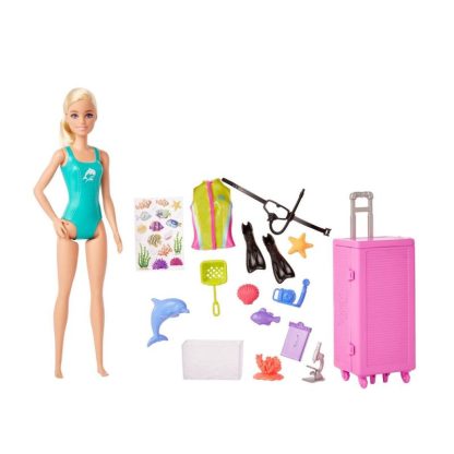 Outdoor Playhouses |  Barbie Marine Biologist Doll and Playset, Light Skin Tone Outdoor Playhouses Outdoor Playhouses