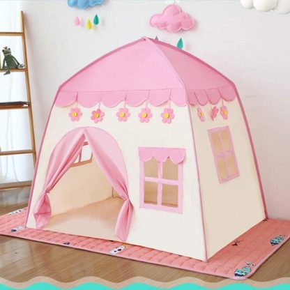 Outdoor Playhouses |  Kids Play Tent Princess Playhouse Pink Castle Play Tent Outdoor Playhouses Outdoor Playhouses