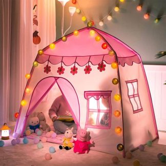 Outdoor Playhouses |  Princess Castle Play Tent for Kids Play Tent Indoor Use, Princess Girl Tent Outdoor Playhouses Outdoor Playhouses