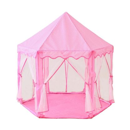 Outdoor Playhouses |  Princess Castle Play Tent with LED star lights Outdoor Playhouses Outdoor Playhouses