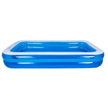 Swimming Pools |  10′ Blue and White Inflatable Rectangular Swimming Pool Sports & Fitness Swimming Pools