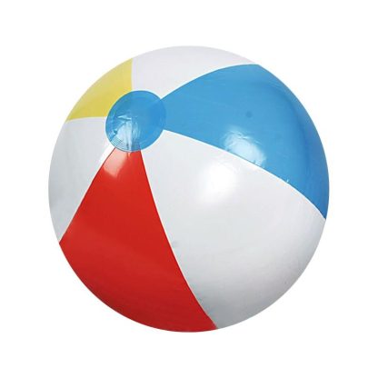 Swimming Pools |  16″ Multi-Color 6 Panel Inflatable Beach Ball Sports & Fitness Swimming Pools