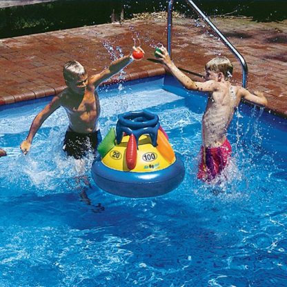 Swimming Pools |  28″ Inflatable Multi-Port Shoot Point Ball Floating Pool Game Sports & Fitness Swimming Pools