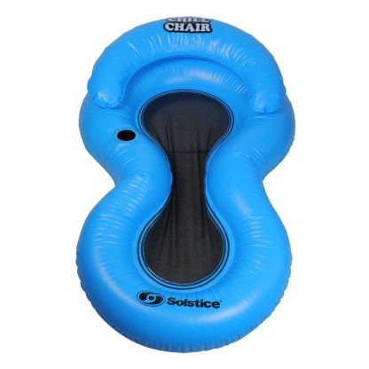 Swimming Pools |  61-Inch Inflatable Chill Swimming Pool Floating Lounge Chair Sports & Fitness Swimming Pools