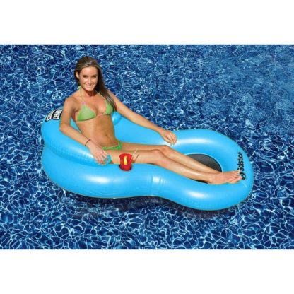 Swimming Pools |  61-Inch Inflatable Chill Swimming Pool Floating Lounge Chair Sports & Fitness Swimming Pools