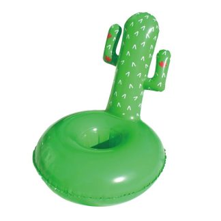 Swimming Pools |  8″ Inflatable Cactus Swimming Pool Floating Drink Holder Sports & Fitness Swimming Pools