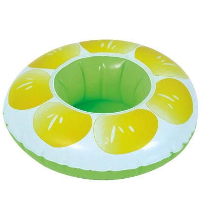 Swimming Pools |  9″ Inflatable Lemon Slice Swimming Pool Beverage Drink Holder Sports & Fitness Swimming Pools