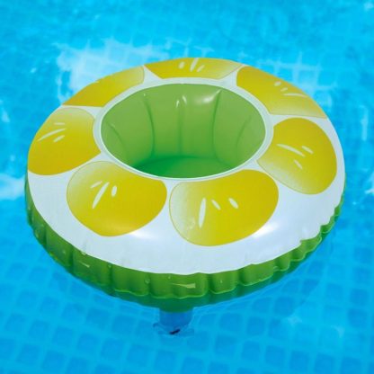 Swimming Pools |  9″ Inflatable Lemon Slice Swimming Pool Beverage Drink Holder Sports & Fitness Swimming Pools