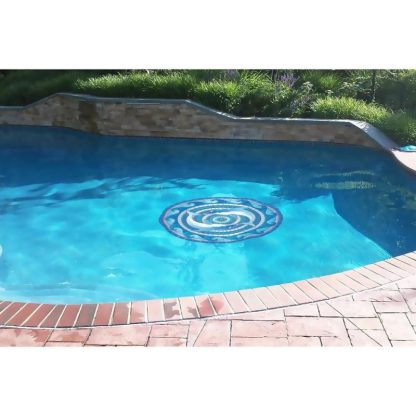 Swimming Pools |  Custom Monogram 29 Inch Decorative Poolmat – Pool Art Sports & Fitness Swimming Pools