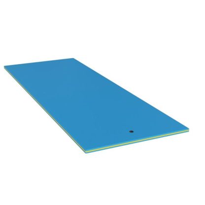 Swimming Pools |  Floating Water Mat, 12′ × 6′ Lily Pad Floating Mat, 3-Layer Foam Water Floating Pad Sports & Fitness Swimming Pools