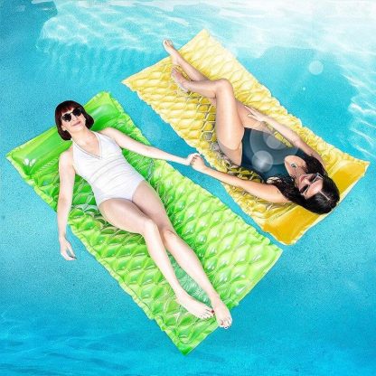 Swimming Pools |  Inflatable Adult Pool Float Raft, Pool Float Mat with Headrest, 2-Piece Sports & Fitness Swimming Pools