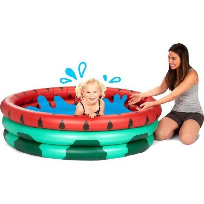 Swimming Pools |  Inflatable Children’s Pool, Small Swimming and Splash Pool 5 feet wide Sports & Fitness Swimming Pools