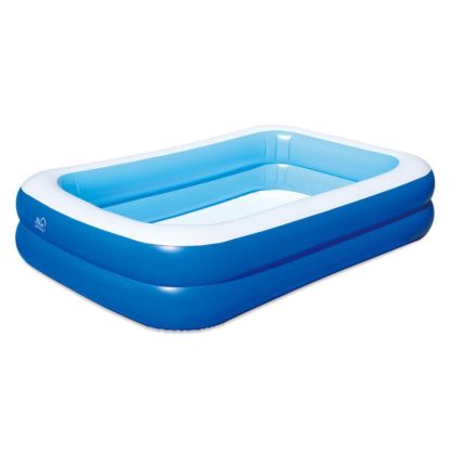 Swimming Pools |  Inflatable Rectangular Family Pool with Cover – One-size Sports & Fitness Swimming Pools