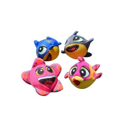 Swimming Pools |  Set of 4 Pink and Yellow Fish Splasher Bombs Outdoor Pool Game 5″ Sports & Fitness Swimming Pools