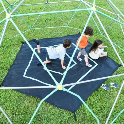 Swing Sets |  12ft Geometric Dome Climber Play Center Sports & Fitness Swing Sets