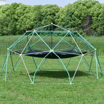 Swing Sets |  13ft Geometric Dome Climber Play Center with Rust & Uv Resistant, Supporting 1000lbs, Kids Jungle Gym Playground Indoor/Outdoor Sports & Fitness Swing Sets