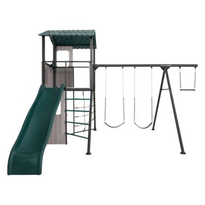 Swing Sets |  Adventure Clubhouse Sports & Fitness Brown-Green