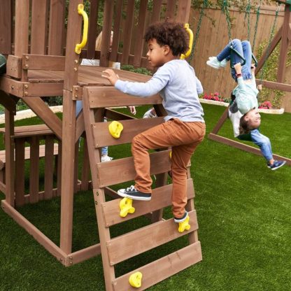 Swing Sets |  Arbor Crest Deluxe Playset Sports & Fitness Swing Sets