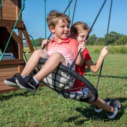 Swing Sets |  Cedar Cove Wooden Swing Set Sports & Fitness Swing Sets