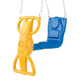 Swing Sets |  Children’s Plastic/Metal Wind Rider Glider Swing – 22.5″ L x 13.5″ W 23.5″ H Sports & Fitness Swing Sets