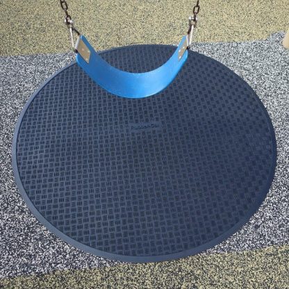 Swing Sets |  Circular Rubber Swing Set Mat – 54″ Diameter – 54in Diameter Sports & Fitness Swing Sets