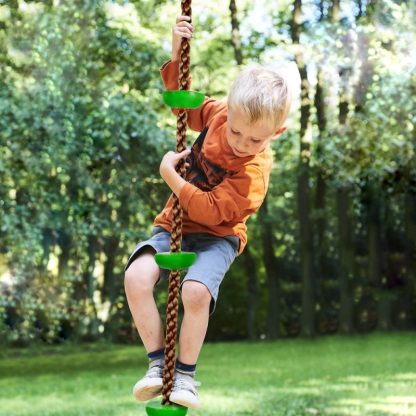 Swing Sets |  Climbing Rope Knotted Tree Swing Ladder- Sports & Fitness Swing Sets