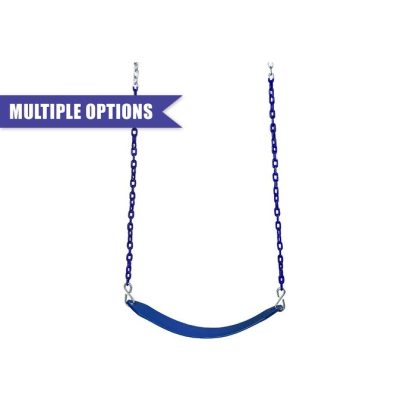 Swing Sets |  Extreme-Duty Swing Belt with Coated Chains Sports & Fitness Swing Sets