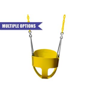 Swing Sets |  Full Bucket Toddler Swing with Coated Chains Sports & Fitness Swing Sets